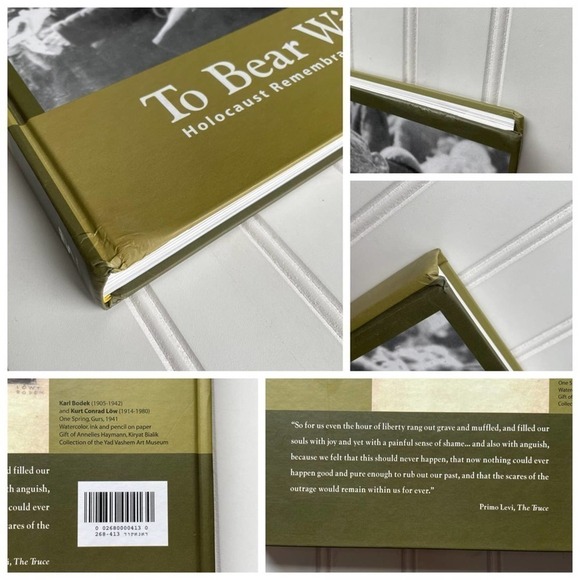 TO BEAR WITNESS Holocaust Remembrance at Yad Vashem Israel Hardcover 2012 VG - Picture 4 of 16